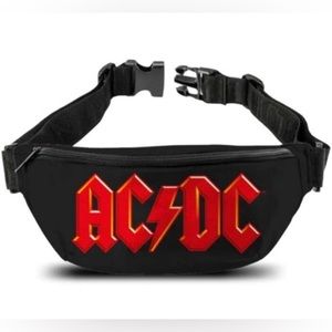 AC⚡️DC classic bum bag style, main compartment with zip-fastening,